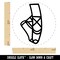 Ballet Ballerina Slippers Rubber Stamp for Stamping Crafting Planners